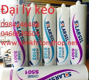 Keo silicone solarsil s201 giá rẻ