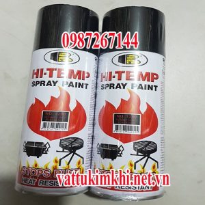 Sơn xịt Hi temp chịu nhiệt độ cao giá rẻ