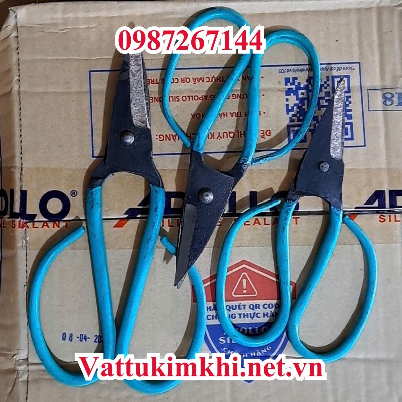Kéo sắt cán xanh lùn cắt dây điện giá rẻ