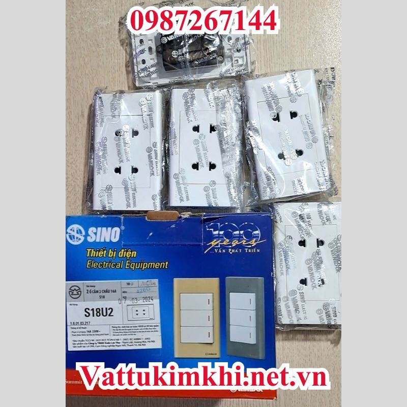 Đặc Điểm Nổi Bật Của 2 Ổ Cắm 2 Chấu 16A S18U2 Sino Vanlock