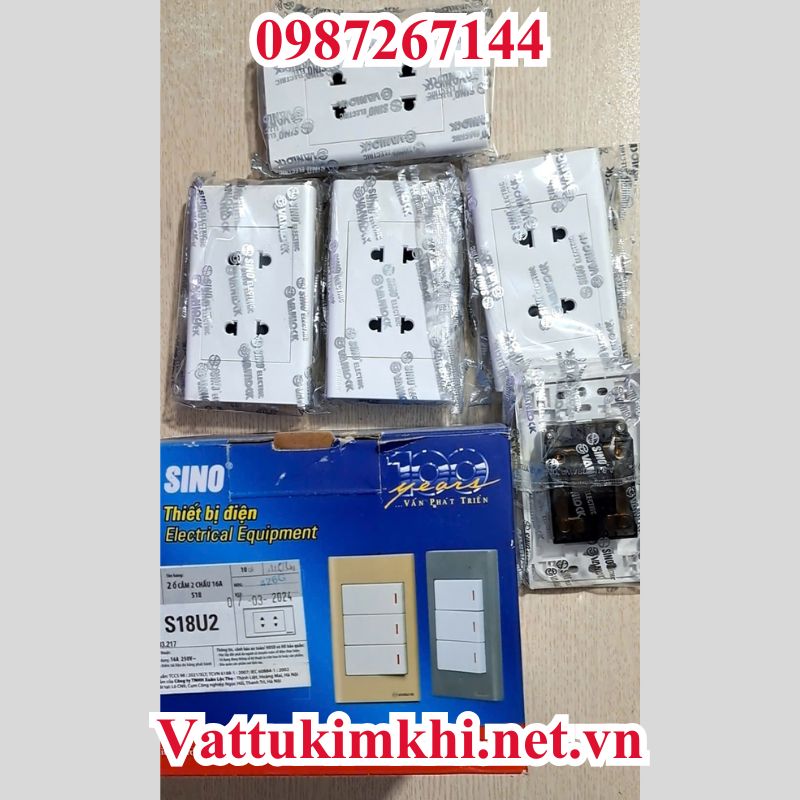Ứng Dụng Của 2 Ổ Cắm 2 Chấu 16A S18U2 Sino Vanlock