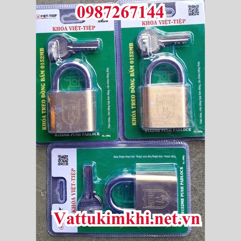 Những lưu ý khi mua Khóa treo đồng bấm 0152MB Việt Tiệp