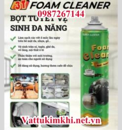Chai Xịt Bọt Vệ Sinh Đa Năng Foam Cleaner 3T Là Gì?