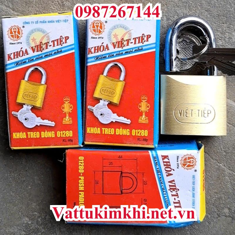 Lý do nên mua Khóa treo đồng 01280 Việt Tiệp c nh hãng