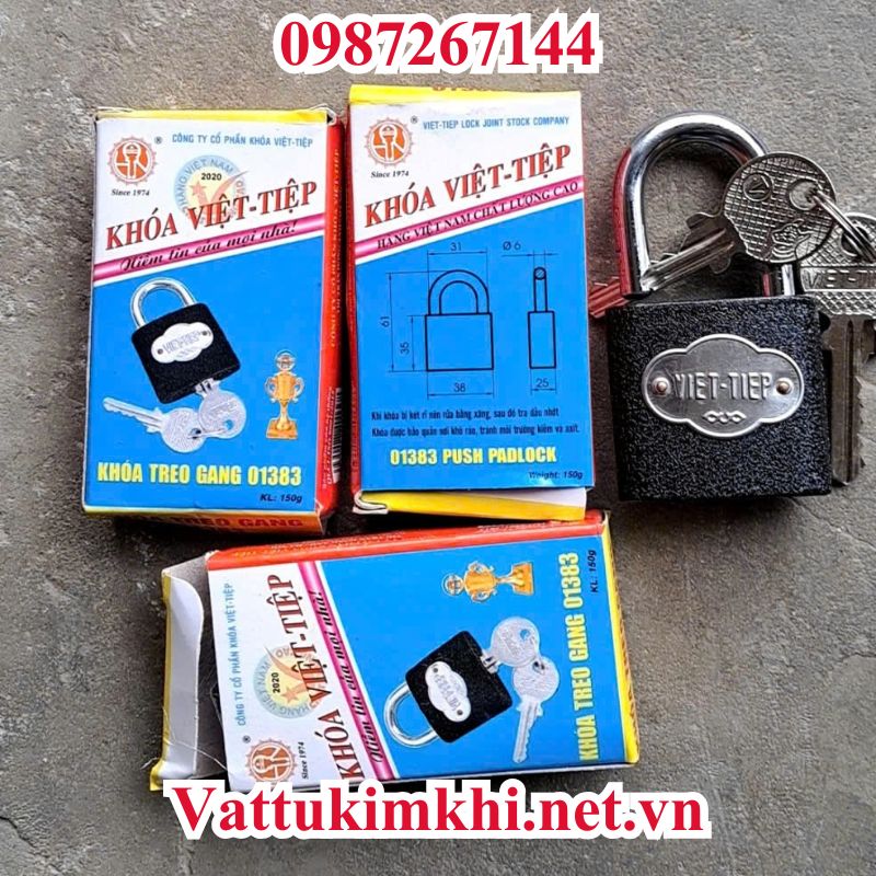 Khóa Việt Tiệp Treo Gang 01383