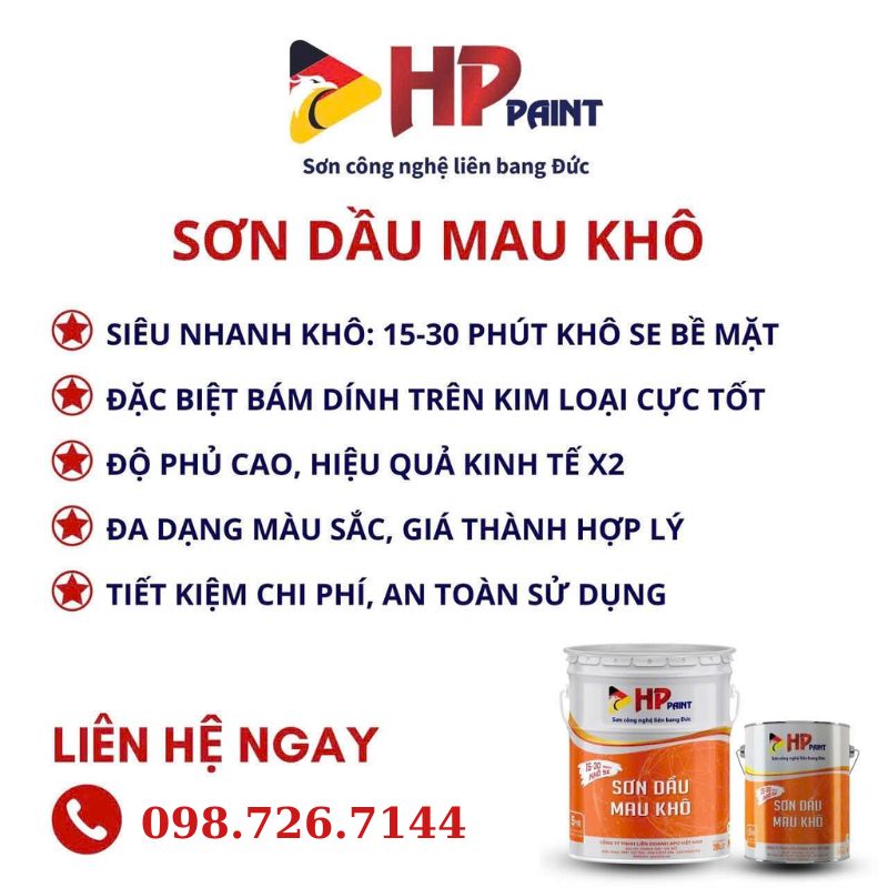 Sơn dầu mau khô Hp 2