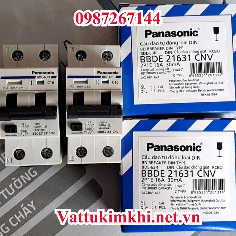 cầu dao tự động din rcbo