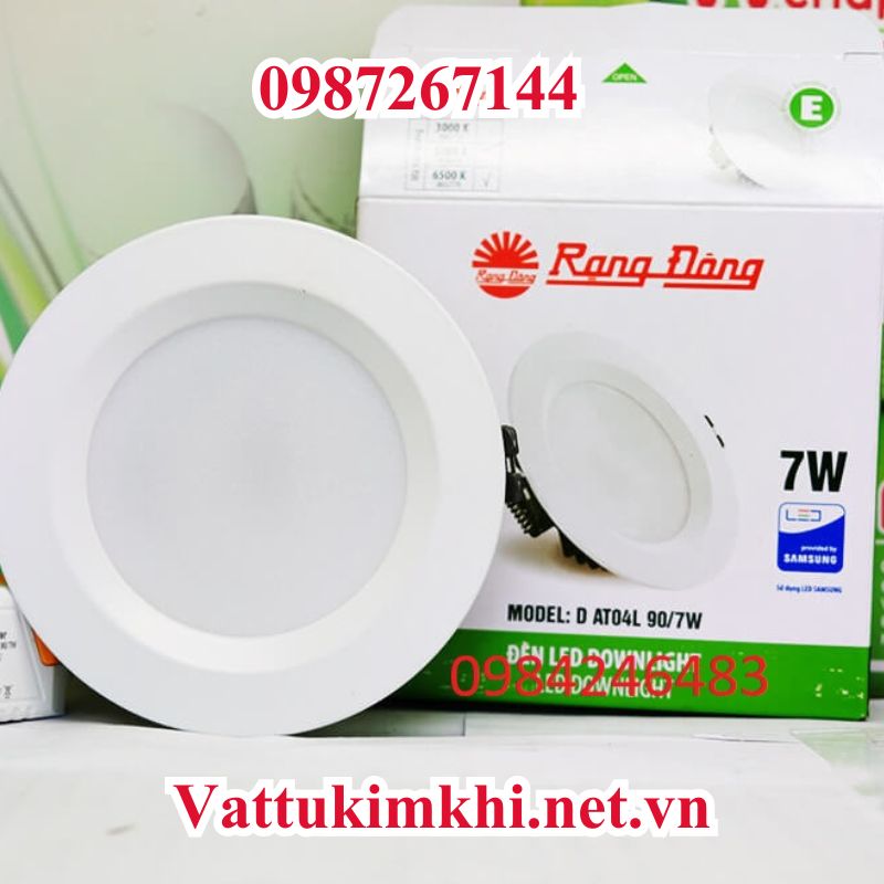 đèn led âm trần rạng đông