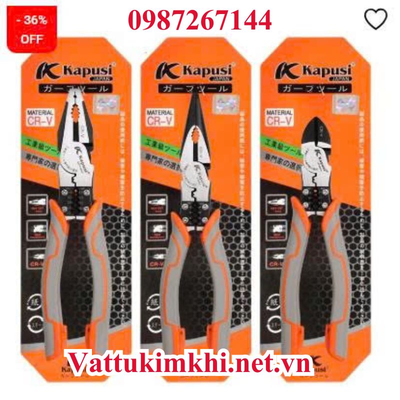 Các Loại Kìm Kapusi Phổ Biến & Ứng Dụng Thực Tiễn