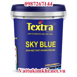 Sơn Trắng Trần TEXTRA SKY BLUE