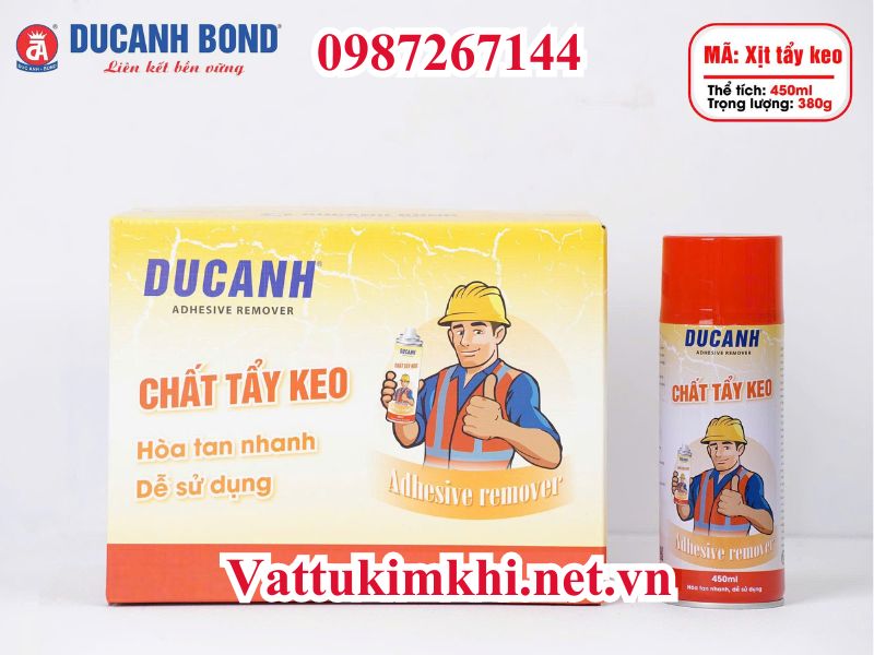 chất tẩy keo đức anh