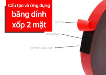 cấu tạo của băng keo xốp 2 mặt