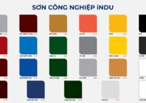 Bảng màu sơn công nghiệp Indu