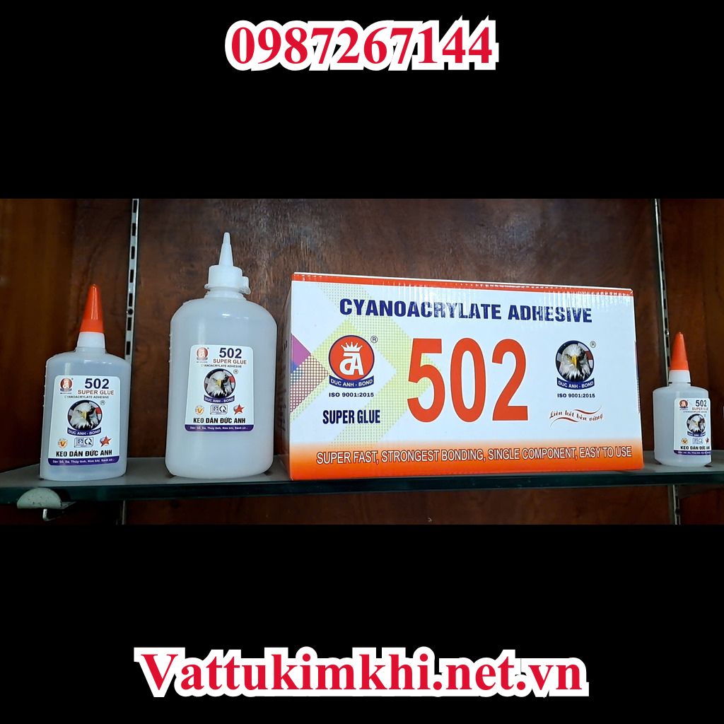 Keo dán 502 con Ó
