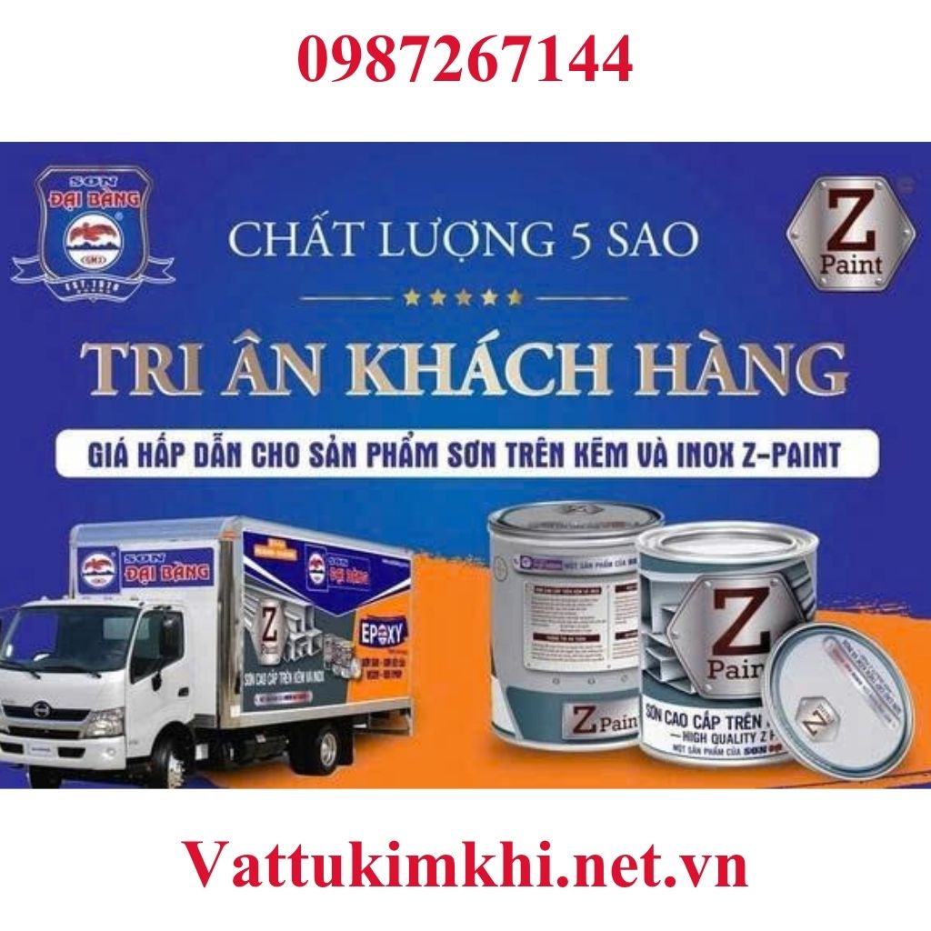 Sơn cao cấp trên kẽm Z paint