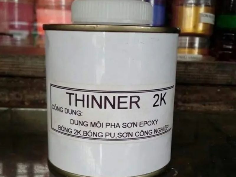 Dung môi pha sơn dùng trong sơn công nghiệp