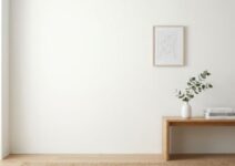 Sơn màu trắng mờ với bề mặt ít bóng